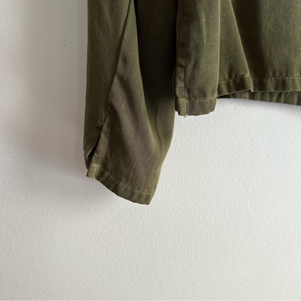 Bryn Walker • Button-Up Tencel Long Sleeve Blouse - Picture 8 of 8
